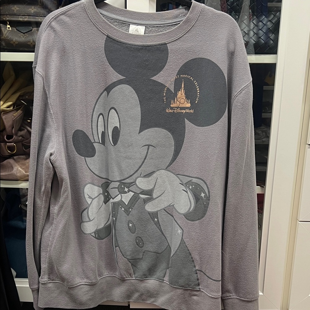 Disney Crewneck Sweater with Mickey Mouse